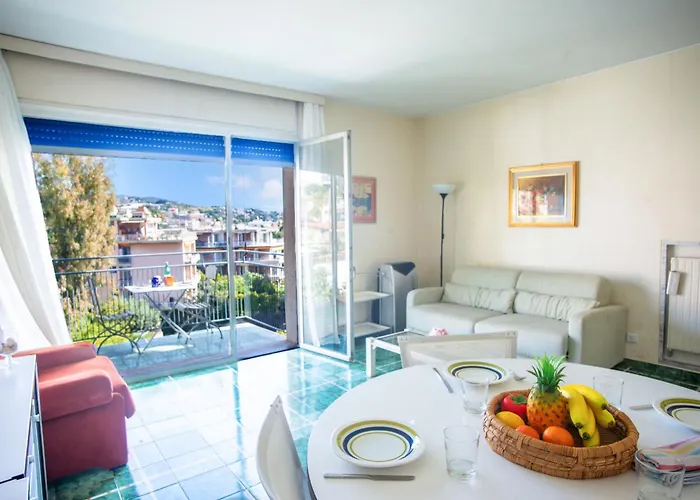 Apartment Bilocale Vista Mare Con Piscina - Happy Sanremo